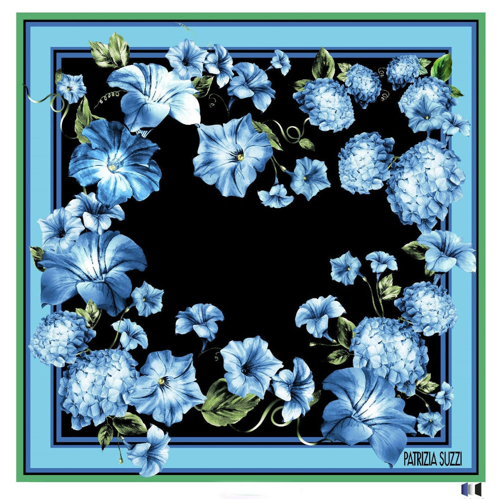 Foulard Campanelle Cielo
