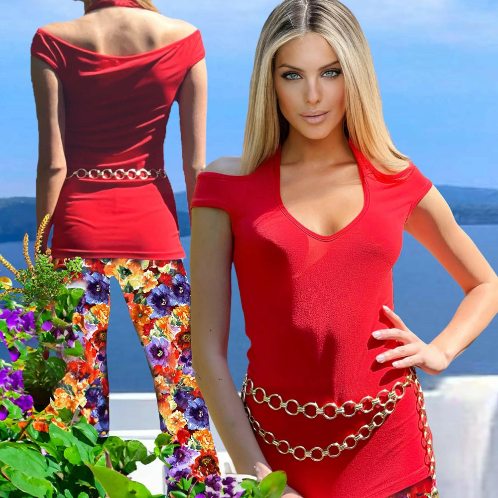Top all'americana spalle nude