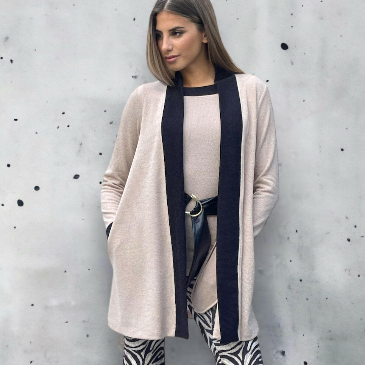 Cardigan Bicolor