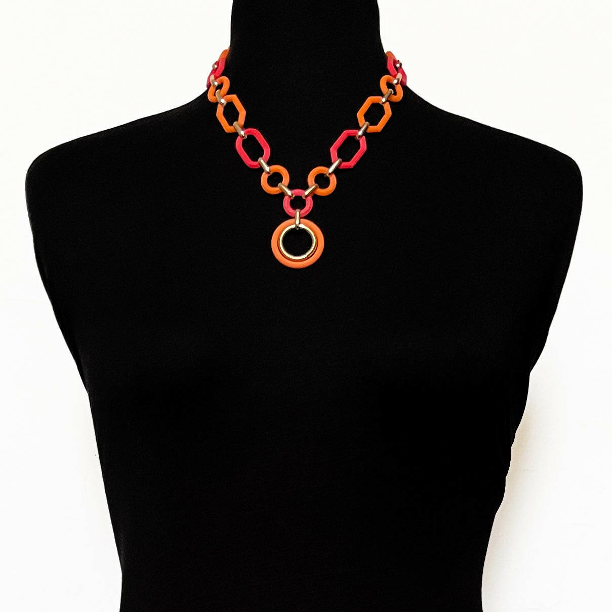 Girocollo Pop Arancio.