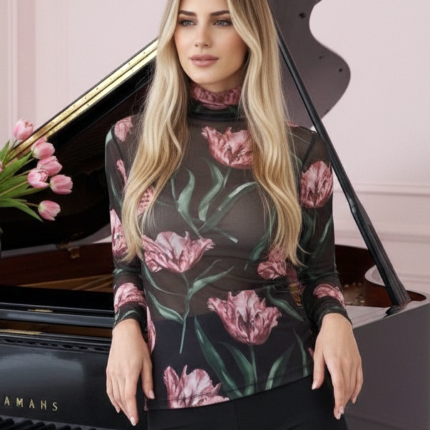 Lupetto Tulle Tulipani Rosa Limited Edition