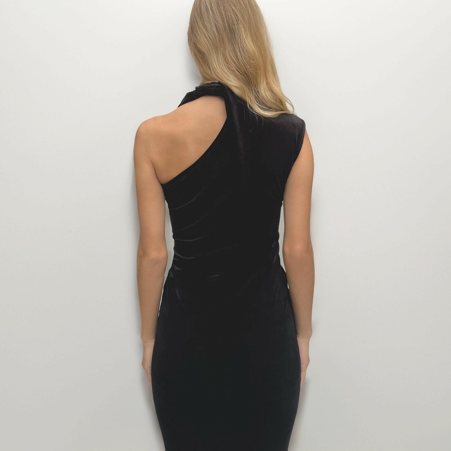 Tubino Asimmetrico Velluto.