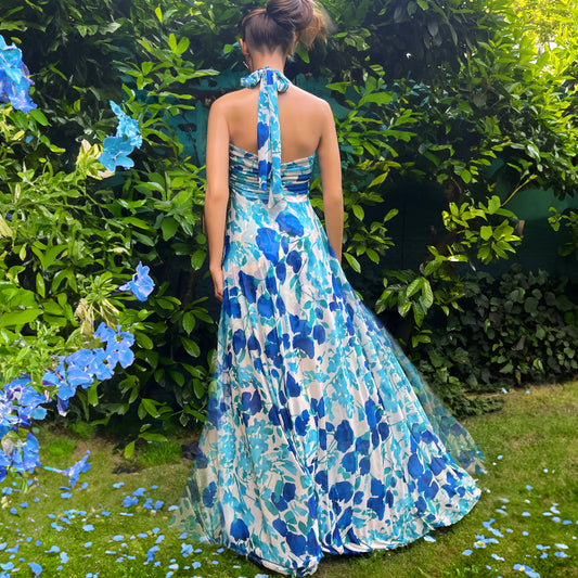 abito in tulle lungo