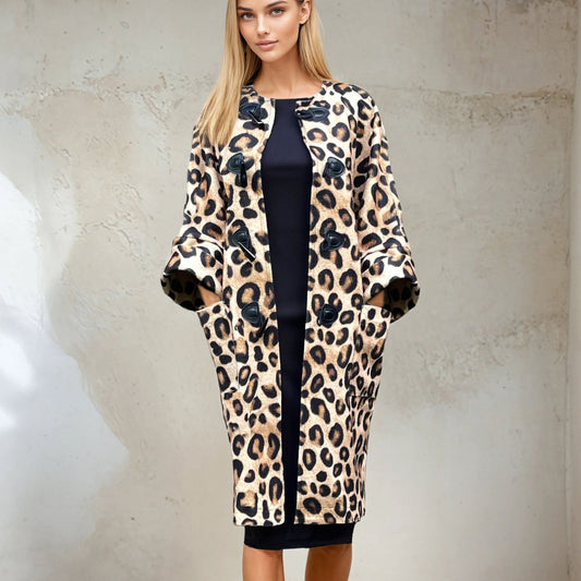 Cappotto Over Ghepard Caffè
