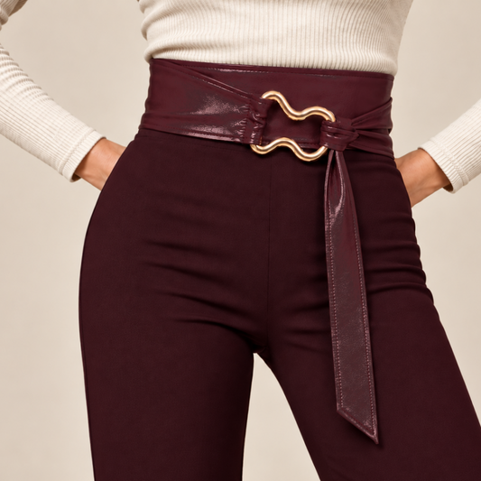 Black Buckle Belt