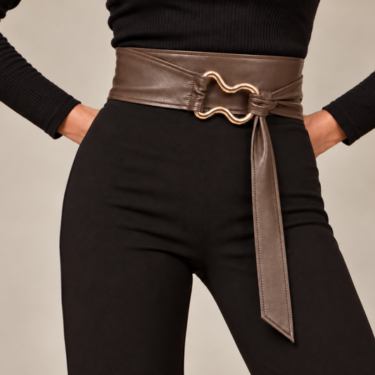 Black Buckle Belt