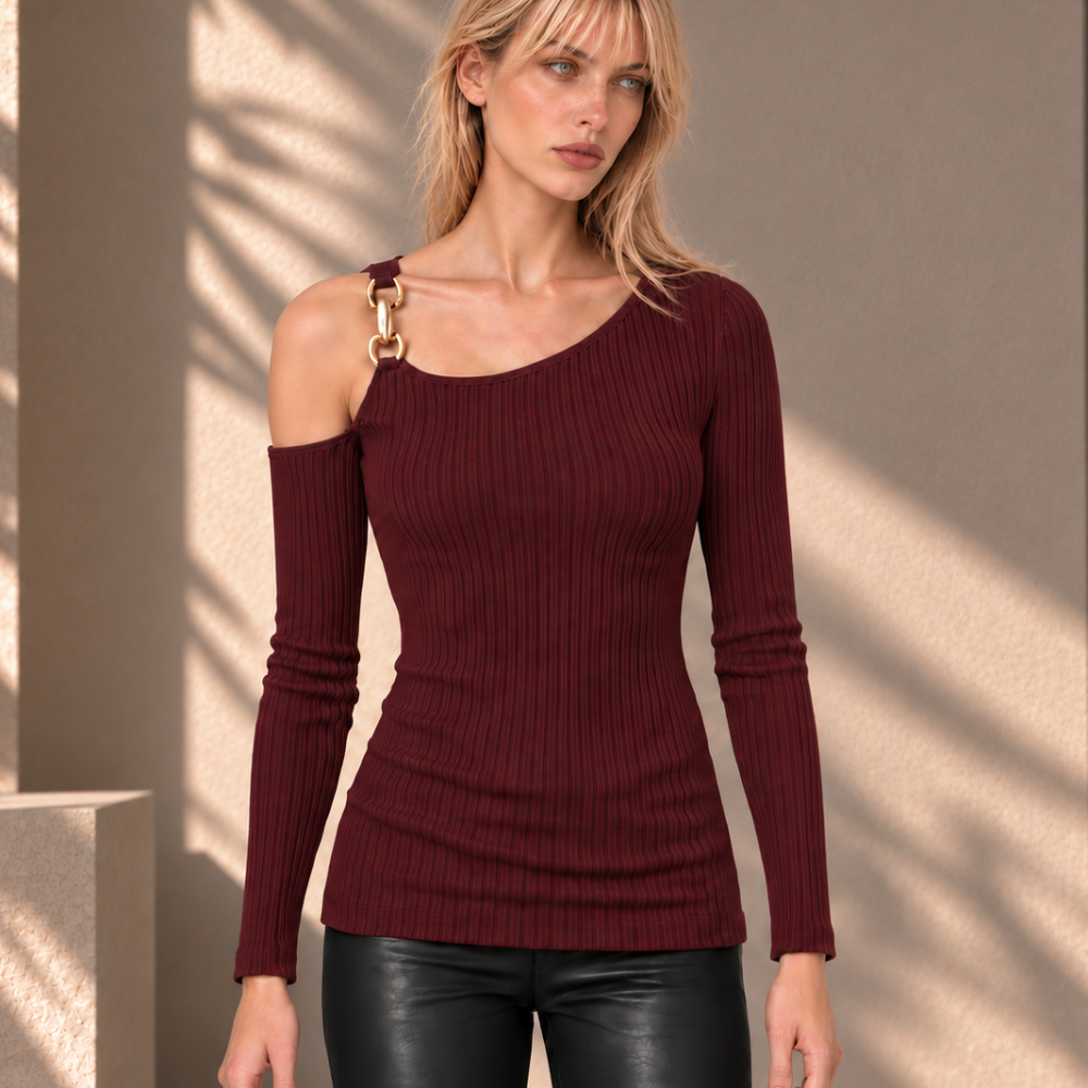 Bicolor Cardigan
