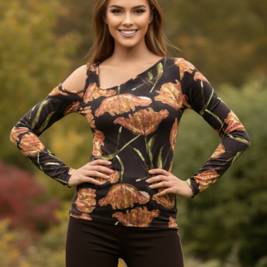 Maglia Monospalla Tulipani Ambra